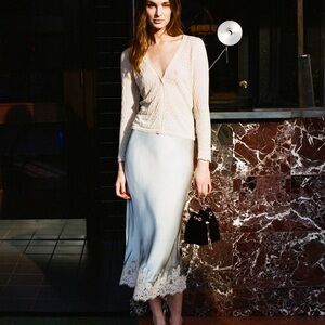 Doen Elowen Skirt in Dusty Blue